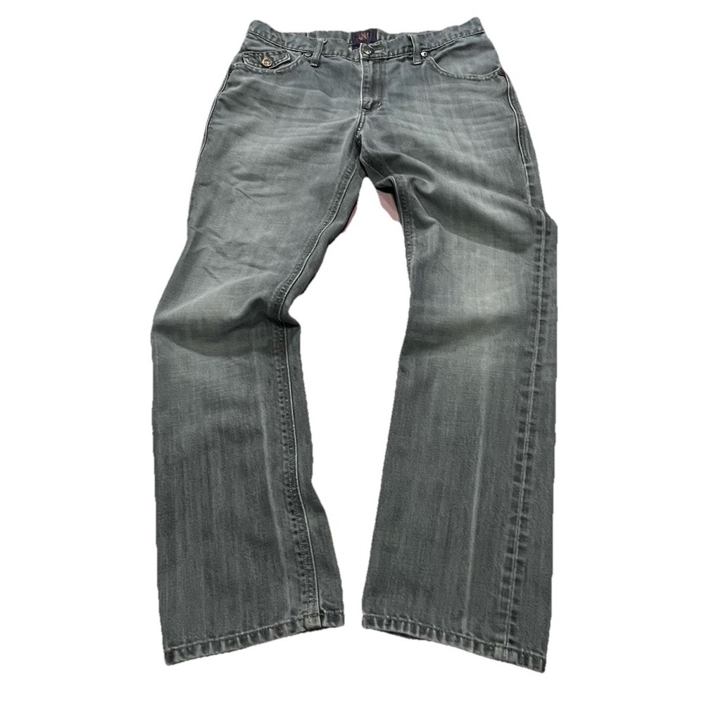 Rock Republic Mens Neil Jeans Straight Leg Y2k Grunge R510293 34 x 32 Flap